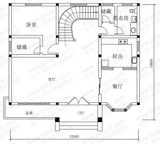 占地120平农村别墅怎么建？这12套别墅户型，建过的都说好！