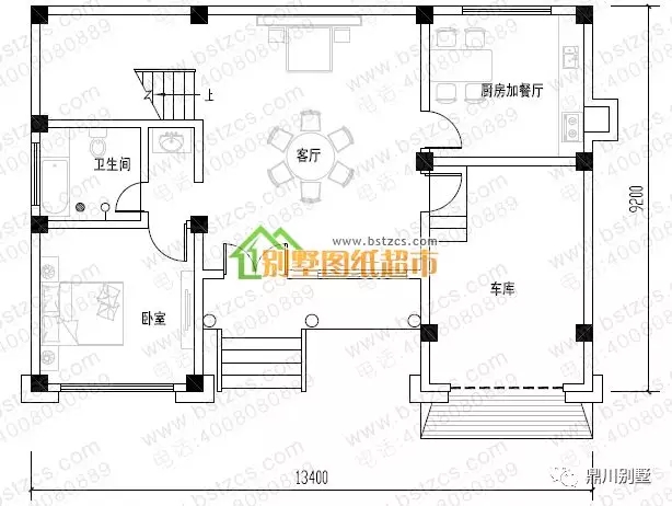 6款美式风格小别墅，清新雅致，充满田园气息！