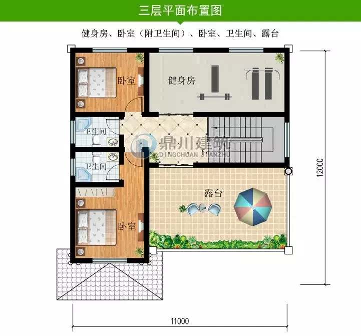 复式三层简欧别墅施工案例欣赏